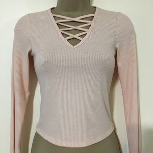GB crop long sleeve top. Size XS.